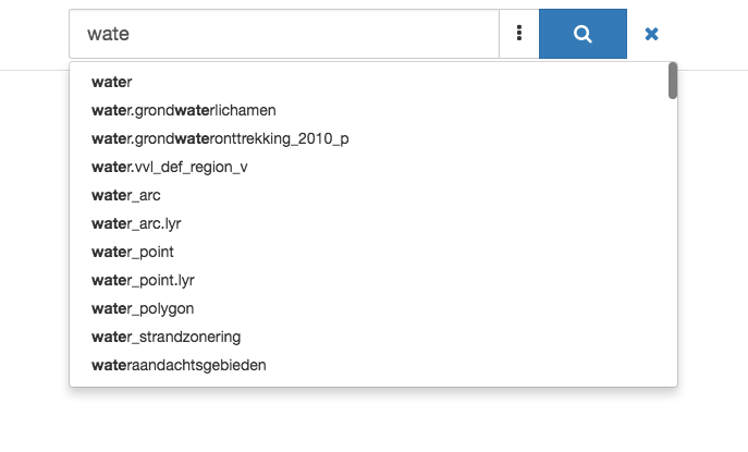 GeoNetwork v3 Search results